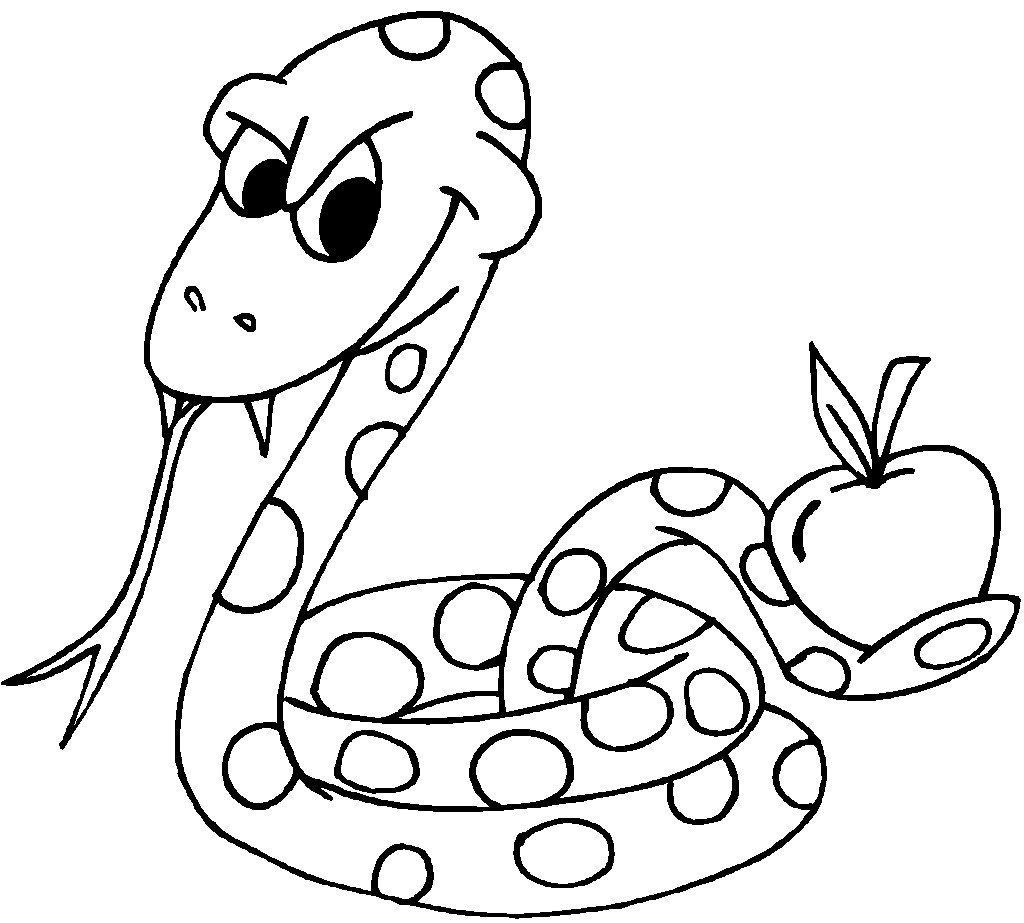 1024x923 Snake Coloring Page Unique Free Printable Snake Coloring Pages