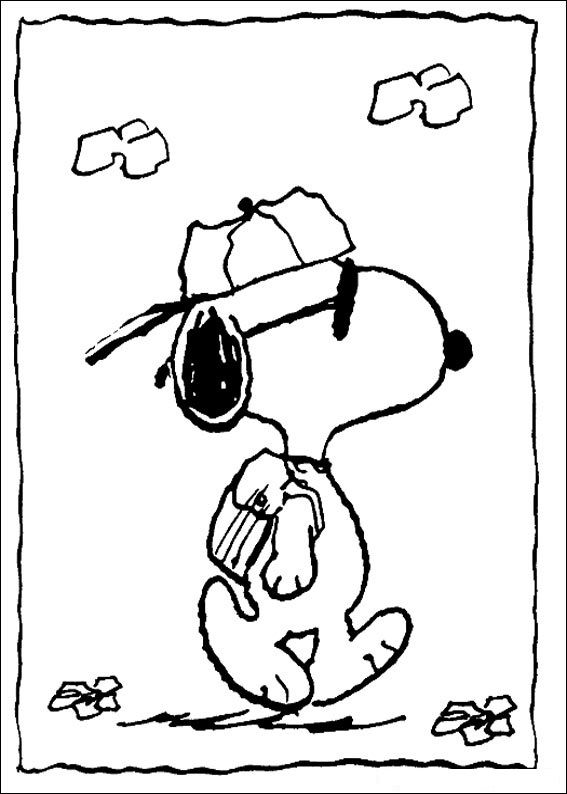 567x794 Free Printable Snoopy Coloring Pages For Kids Snoopy, Charlie