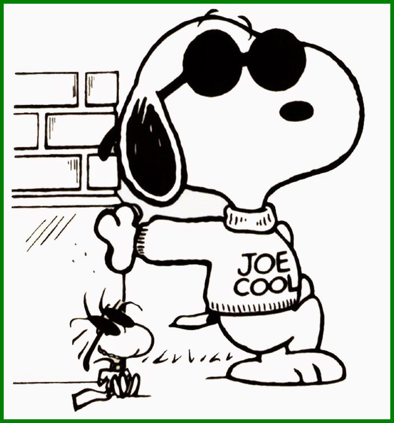 1299x1392 Incredible Happy Friday Snoopy Coloring Page Printable Cartoons