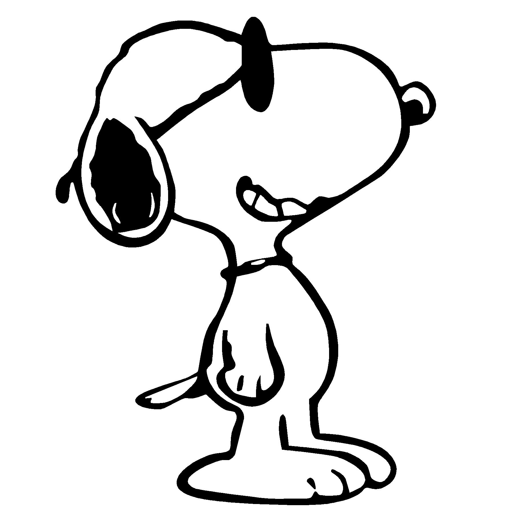 1829x1829 Snoopy Coloring Page Coloring Pages For Kids