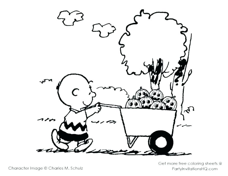 878x679 Snoopy Halloween Coloring Pages. Charlie Brown Halloween Coloring