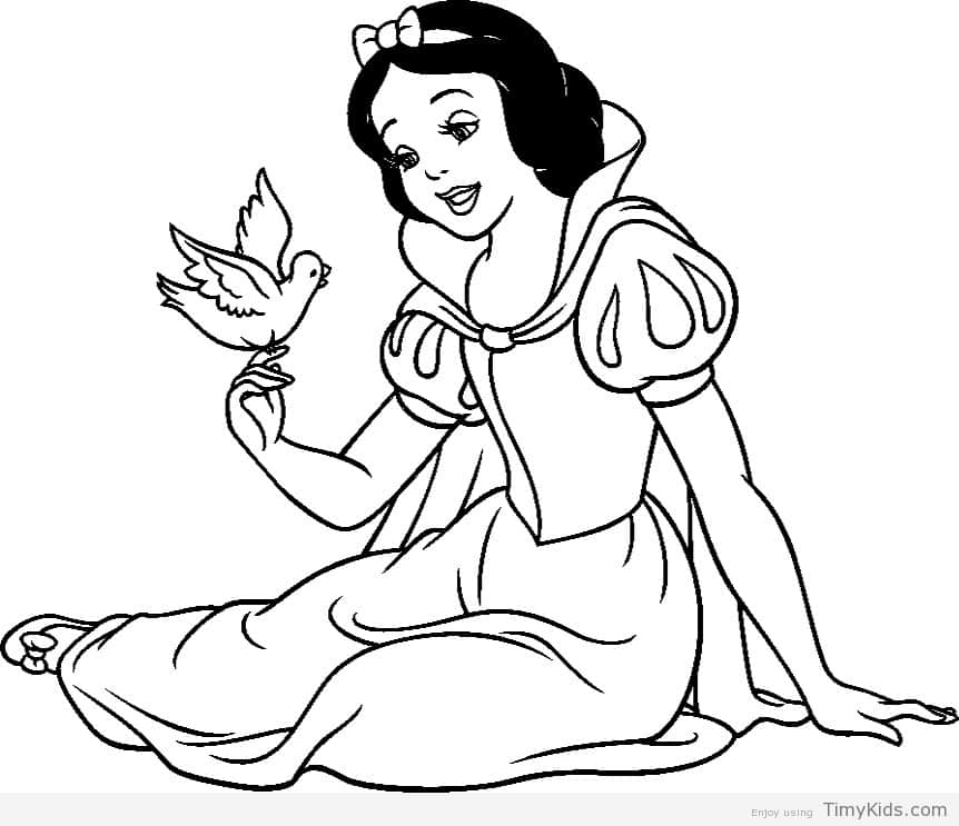 Colouring Pages Snow White Coloring Pages Snow White Timykids 862x743 Colouring Pages Snow White Coloring Pages Snow White Timykids