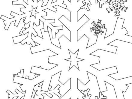 49 Snowflake Coloring Pages For Adults, Printable Coloring Pages 440x330 49 Snowflake Coloring Pages For Adults, Printable Coloring Pages