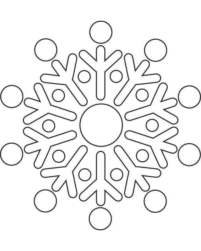 Snowflake Template Free Printable Templete 640x800 Snowflake Template Free Printable Templete