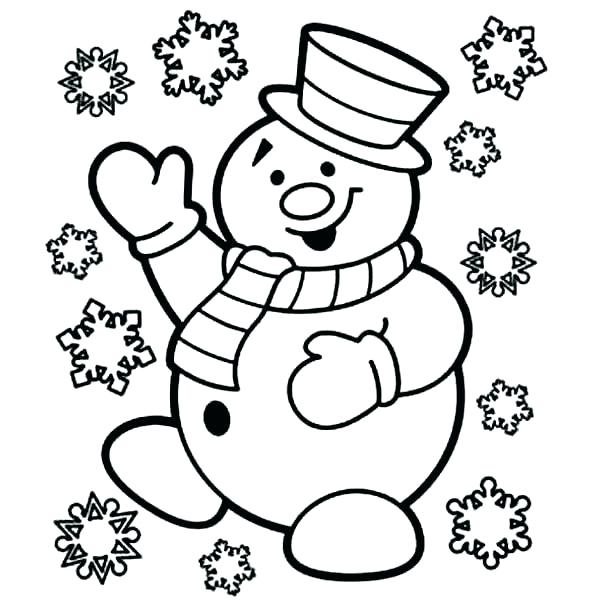 Free Template For Snowman Hat Kids Coloring Abominable Snowman 600x600 Free Template For Snowman Hat Kids Coloring Abominable Snowman