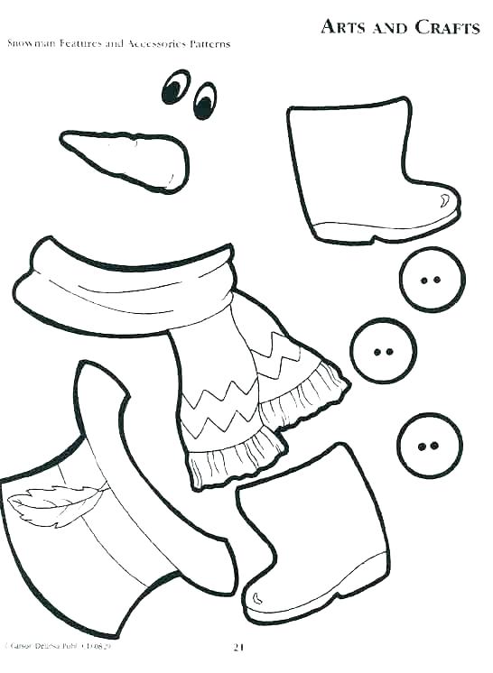 Free Snowman Coloring Pages 546x746 Free Snowman Coloring Pages