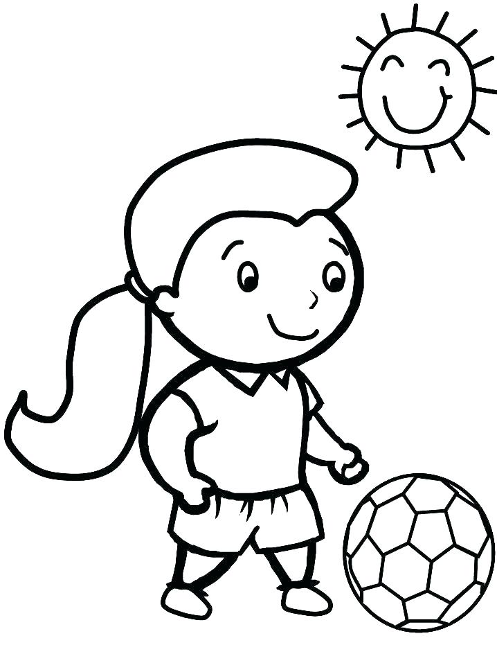 718x957 Soccer Coloring Pages Soccer Coloring Pages Football Soccer