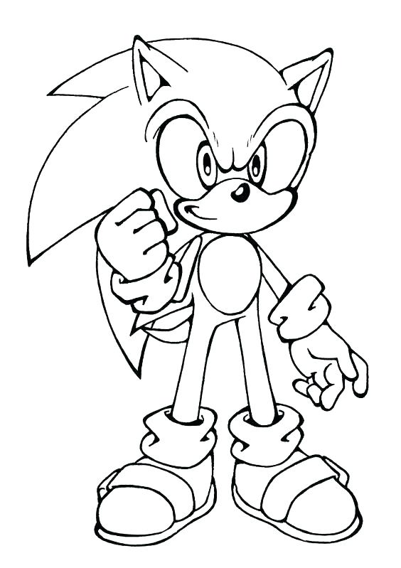 564x799 Sonic Hedgehog Coloring Pages Sonic Coloring Sheets Sonic