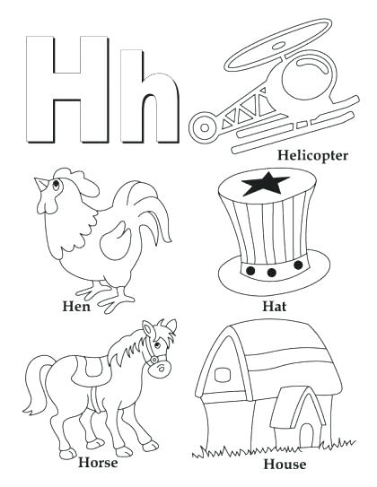 Spanish Alphabet Coloring Pages Letter H Coloring Pages H Is 420x543 Spanish Alphabet Coloring Pages Letter H Coloring Pages H Is