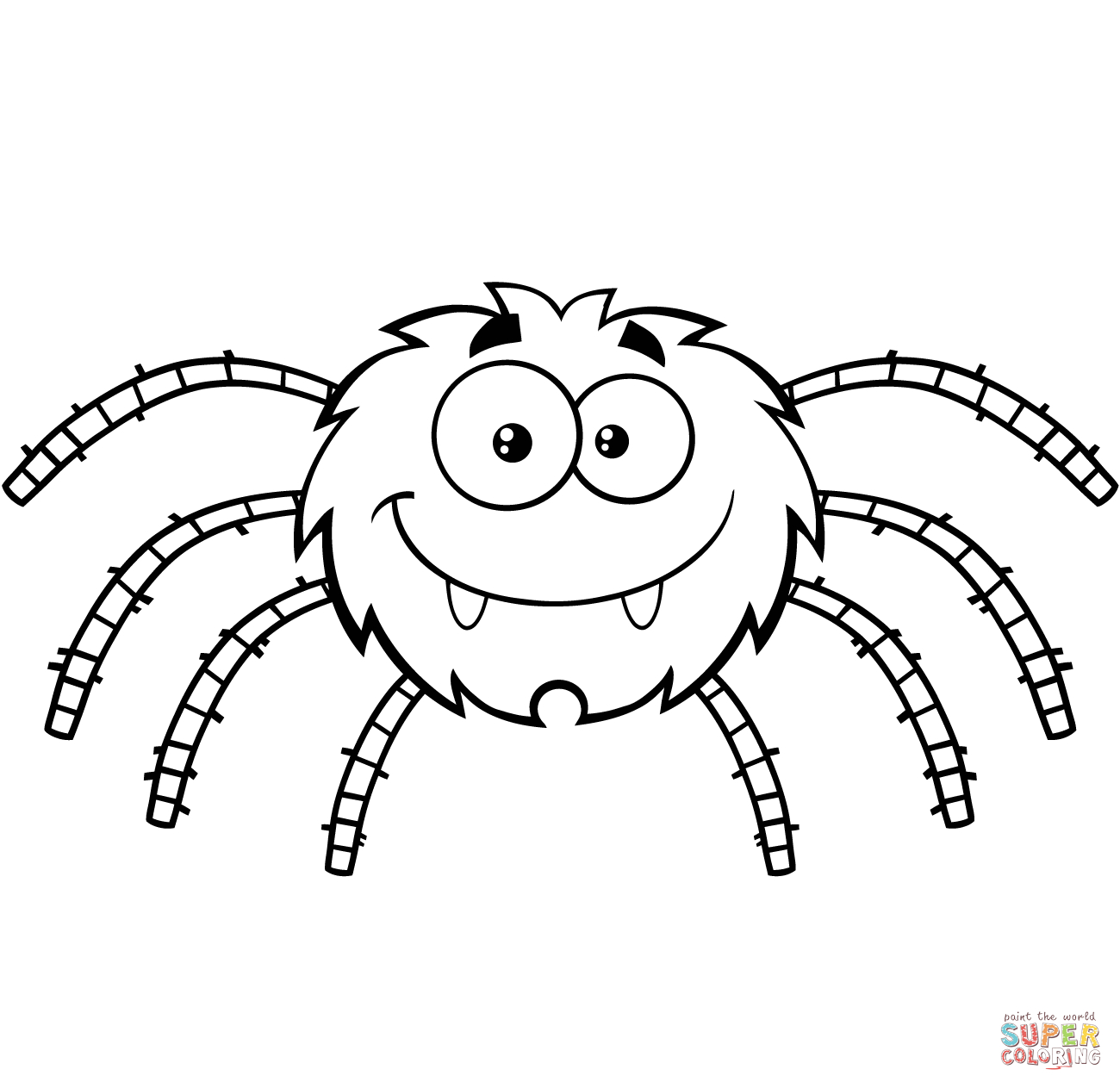 Spider Coloring Page Printable Coloring Pages 1300x1263 Spider Coloring Page Printable Coloring Pages