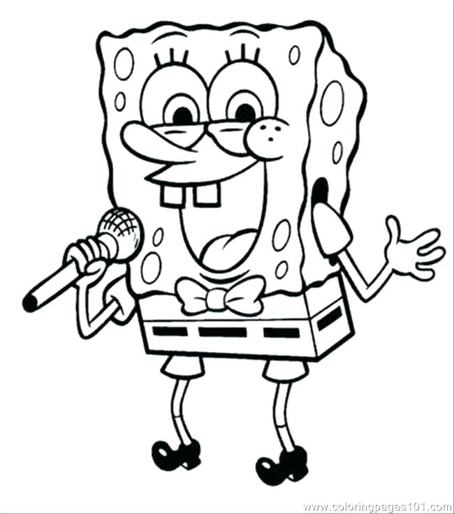 650x736 Spongebob Coloring Pages That You Can Print Spongebob Coloring