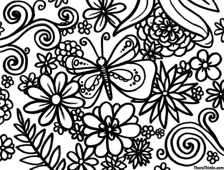 736x559 Gorgeous Inspiration Free Spring Coloring Pages Best 25 Ideas