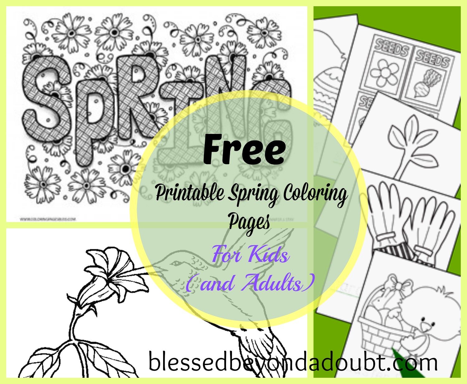 1500x1233 Exploit Free Printable Spring Coloring Pages 2