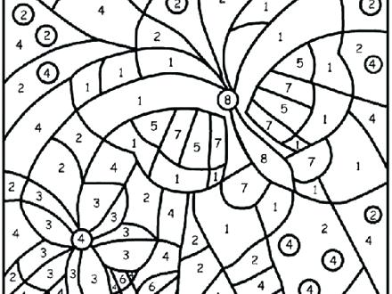 440x330 Printable Spring Coloring Pages Spring Coloring Pages