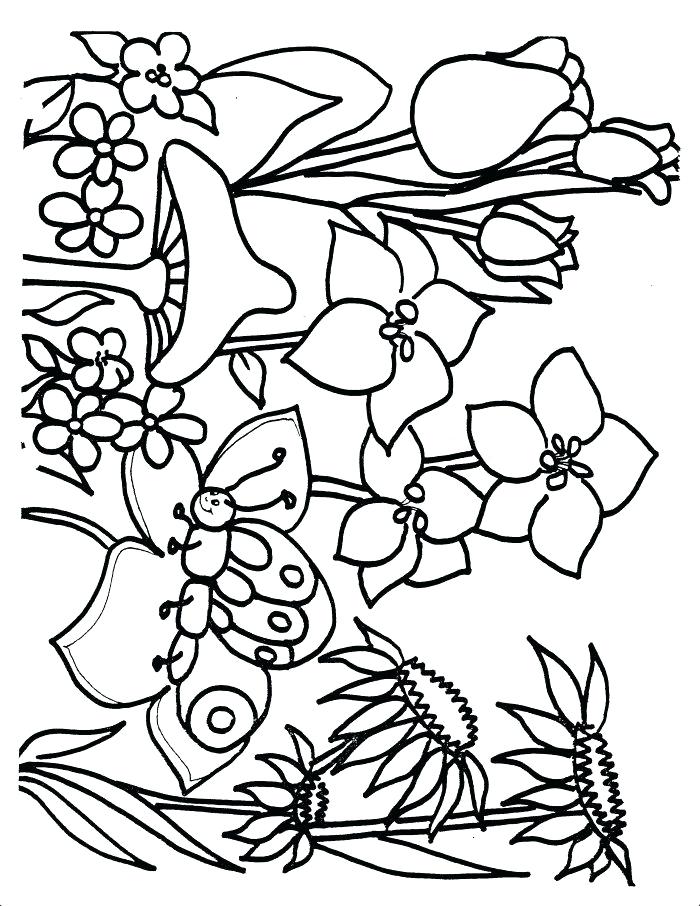 Free Spring Coloring Pages For Kids at GetColorings.com | Free ...