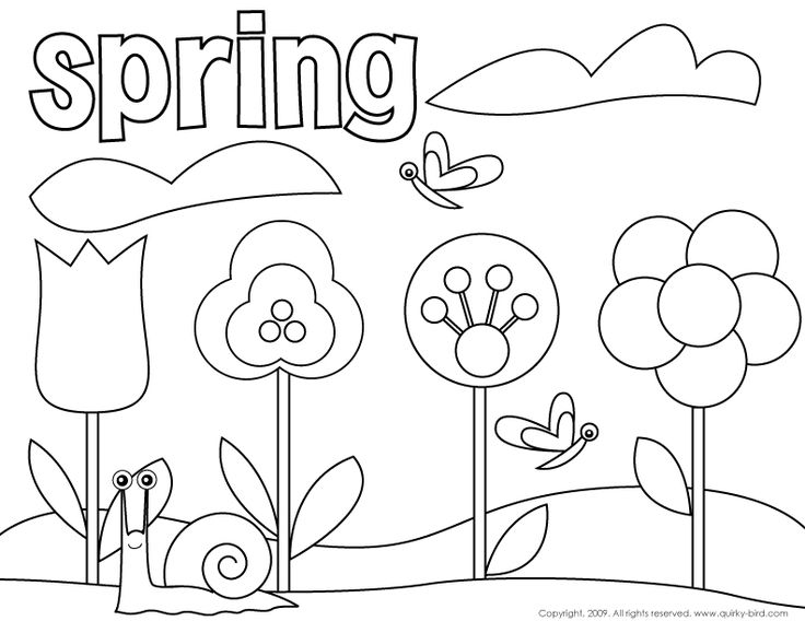 736x568 Spring Coloring Pages Printable Ideas Spring Coloring Pages Free