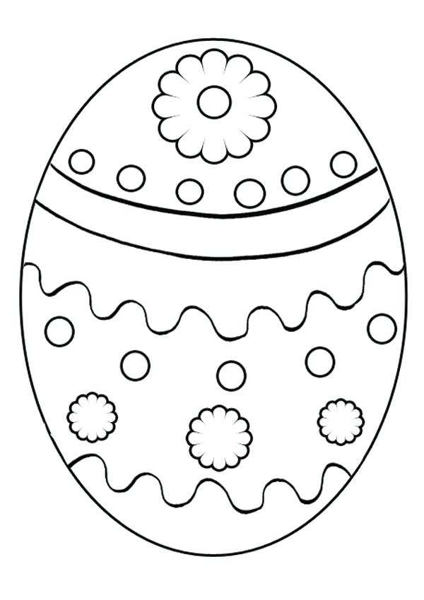 600x850 Spring Easter Coloring Pages Free Online Egg 2 Colouring Page Kids