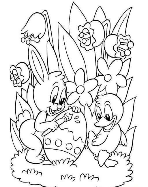 513x650 Easter Coloring Sheets Printable Free Animal