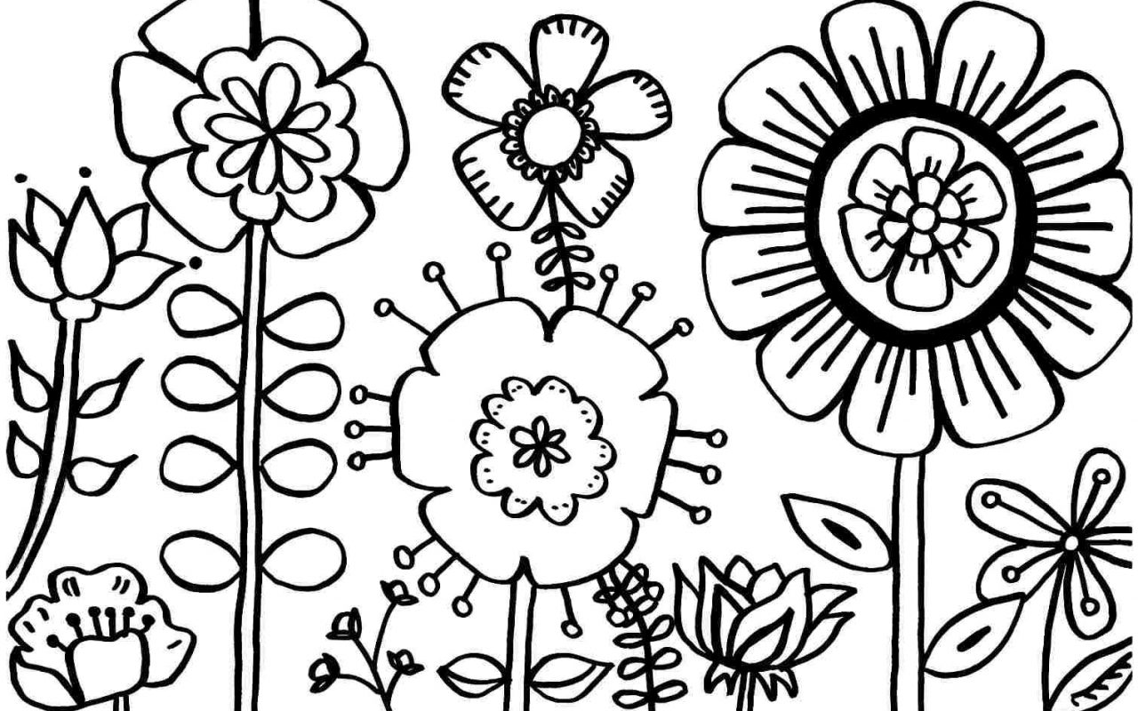 1280x800 Free Spring Coloring Pagesntable For And Summer Sheetsntables