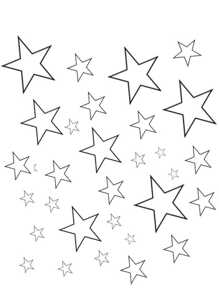 768x1024 Good Star Coloring Page Printable About Star Coloring Page On