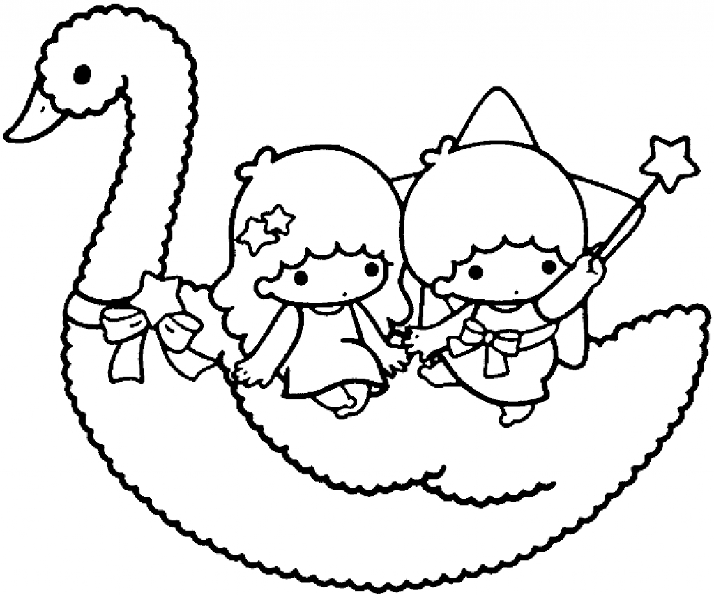 1024x853 Little Twin Stars Coloring Pages Awesome 65 For Your Free