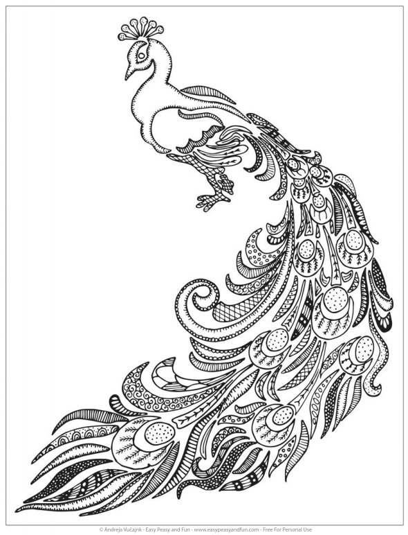 The Coolest Free Coloring Pages For Adults 590x772 The Coolest Free Coloring Pages For Adults