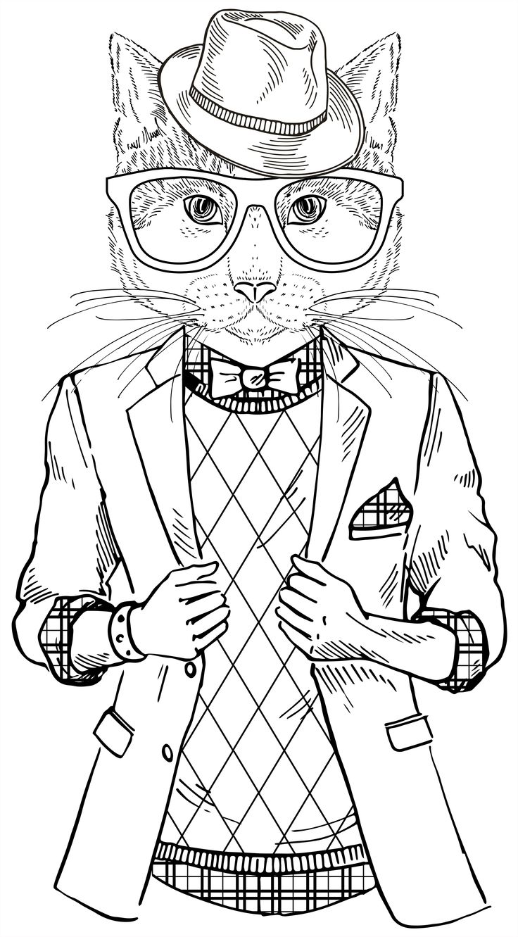 Cat Coloring Book For Adults 736x1331 Cat Coloring Book For Adults