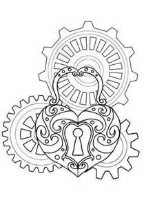 Free Steampunk Coloring Pages 225x300 Free Steampunk Coloring Pages