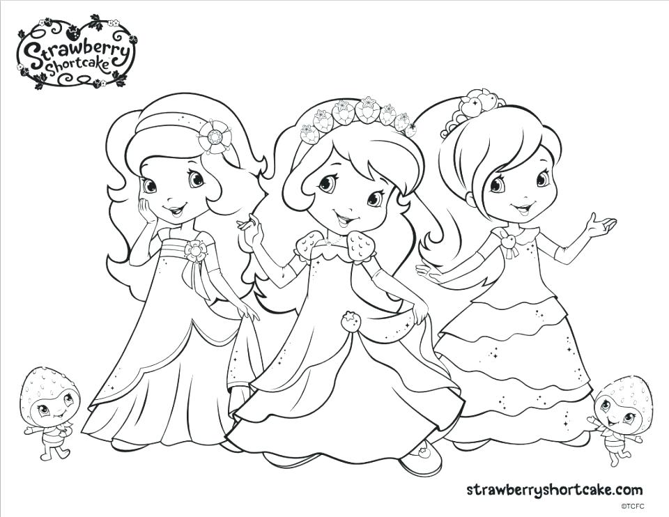 Printable Strawberry Shortcake Coloring Pages 960x742 Printable Strawberry Shortcake Coloring Pages