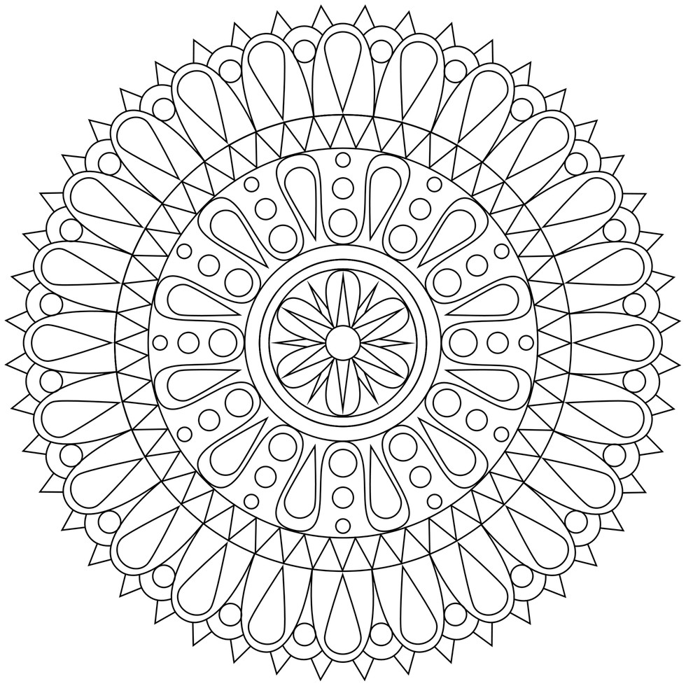 Imposing Ideas Stress Relief Coloring Pages Kids Free Adult 980x980 Imposing Ideas Stress Relief Coloring Pages Kids Free Adult