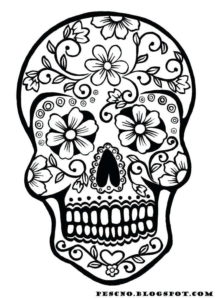 Coloring. Free Sugar Skull Coloring Pages Best Free Sugar Skull 736x1012 Coloring. Free Sugar Skull Coloring Pages Best Free Sugar Skull