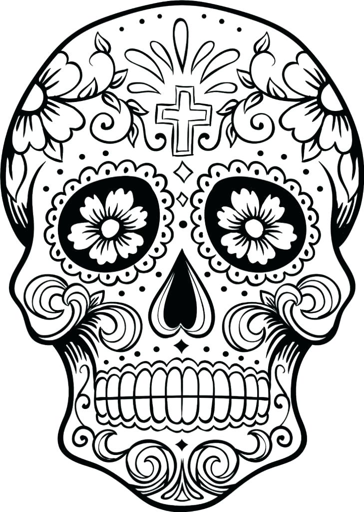 Coloring. Free Sugar Skull Coloring Pages Trend Free Sugar Skull 729x1024 Coloring. Free Sugar Skull Coloring Pages Trend Free Sugar Skull