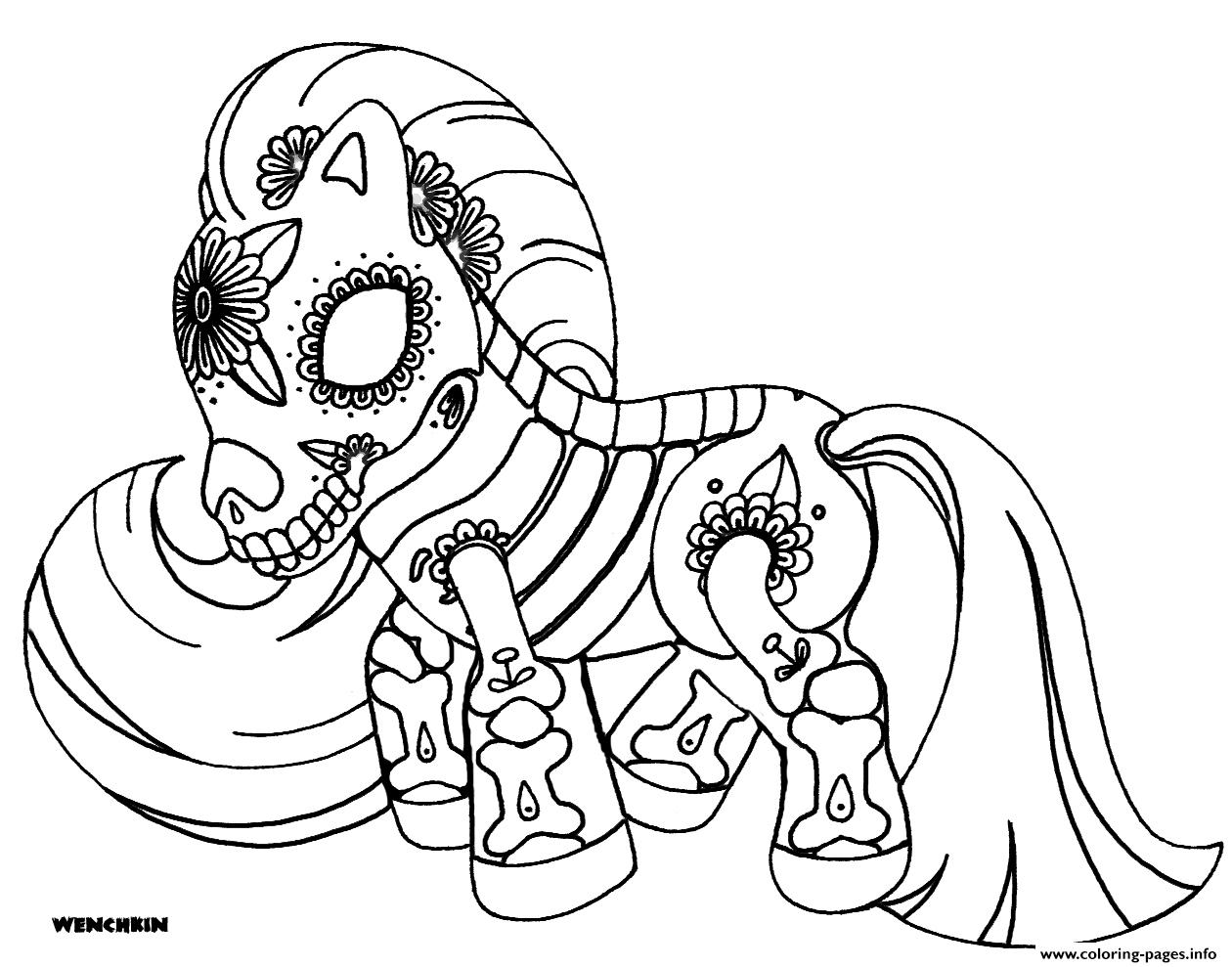 Girl Sugar Skull Coloring Pages Download 1260x989 Girl Sugar Skull Coloring Pages Download