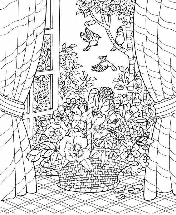 Free Summer Coloring Pages For Adults