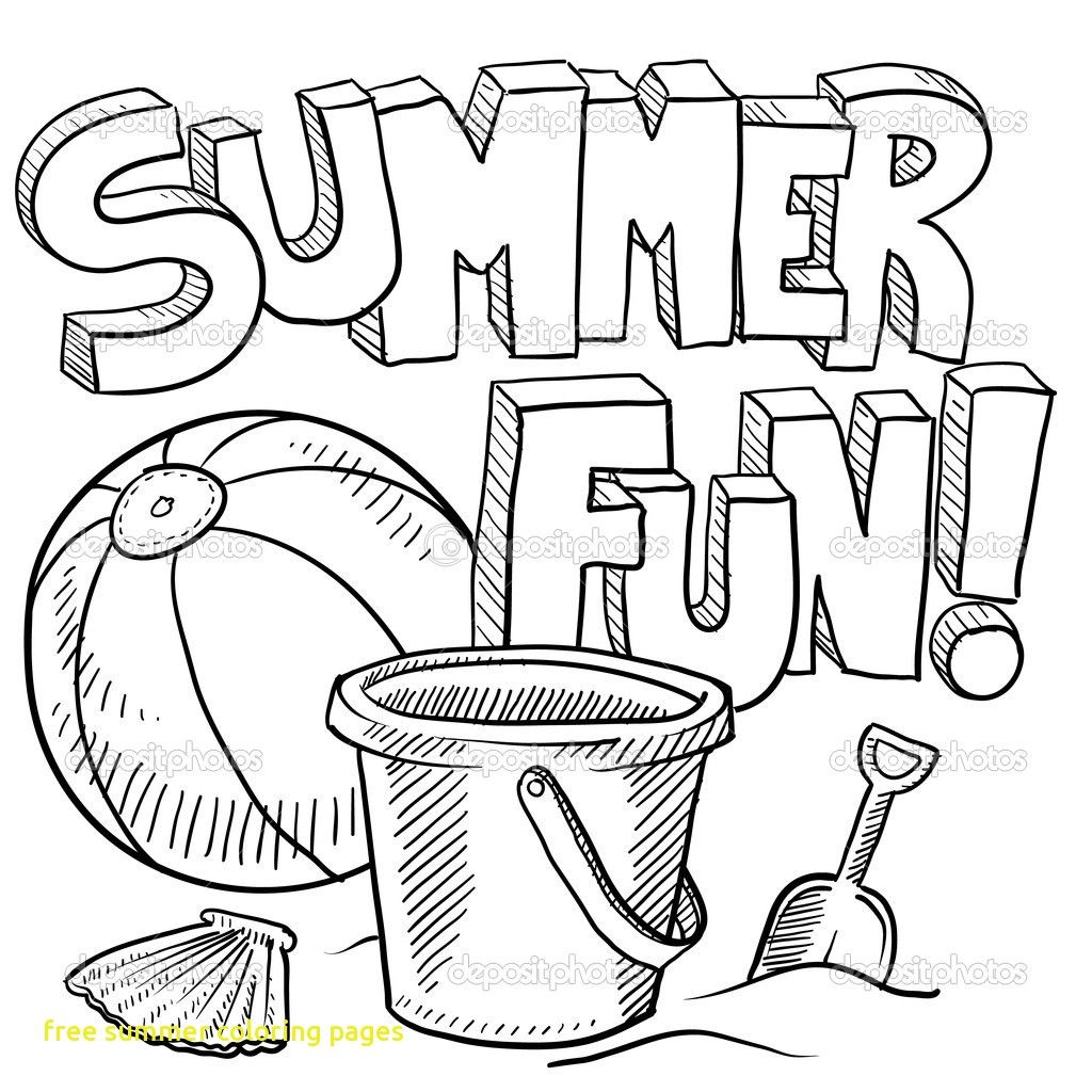 Summer Coloring Pages For Adults 1024x1024 Summer Coloring Pages For Adults