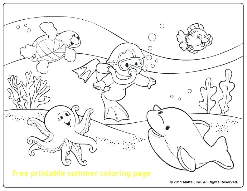 Summer Coloring Pages Free Printable Summer Coloring Page Free 792x612 Summer Coloring Pages Free Printable Summer Coloring Page Free