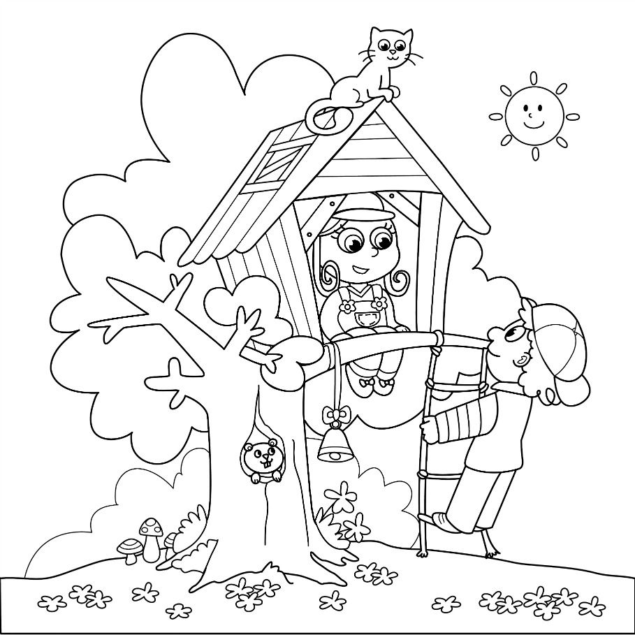 909x909 Shocking Printable Summer Coloring Pages Kids Menmadehome Image
