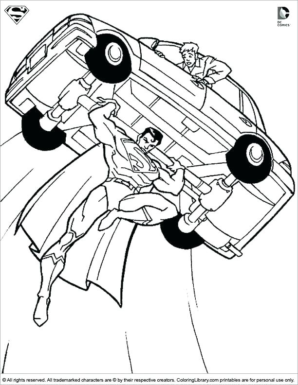 612x792 Batman Versus Superman Coloring Pages Superman Symbol Coloring