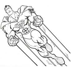 230x230 Top 30 Free Printable Superman Coloring Pages Online