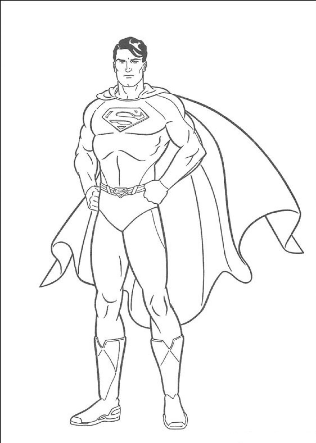 1024x1437 Free Superman Coloring Pages With 14 Kids Coloring Pages