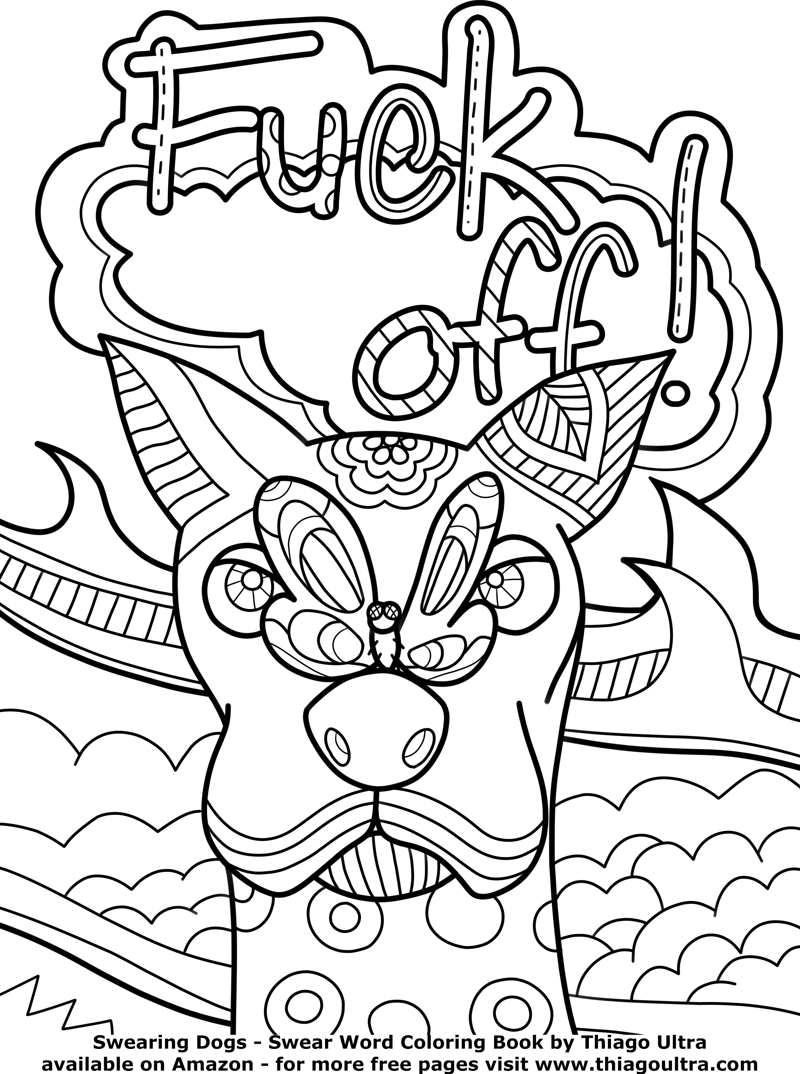 Free Printable Swear Word Coloring Pages Coloring Page Collection 2550x3425 Free Printable Swear Word Coloring Pages Coloring Page Collection