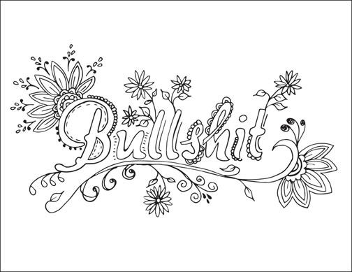 Printable Cuss Word Coloring Pages 504x389 Printable Cuss Word Coloring Pages