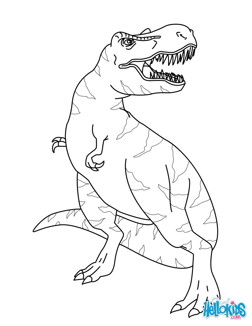 Jurassic Park T Rex Coloring Page To Tyrannosaurus Pages 820x1060 Jurassic Park T Rex Coloring Page To Tyrannosaurus Pages