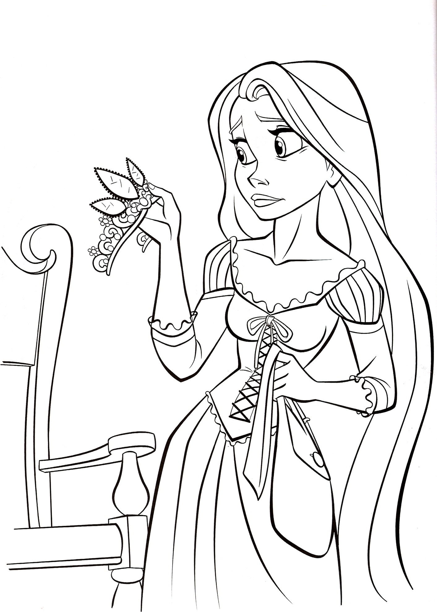 Free Coloring Pages Disney Awesome Free Printable Tangled Coloring 1413x1977 Free Coloring Pages Disney Awesome Free Printable Tangled Coloring