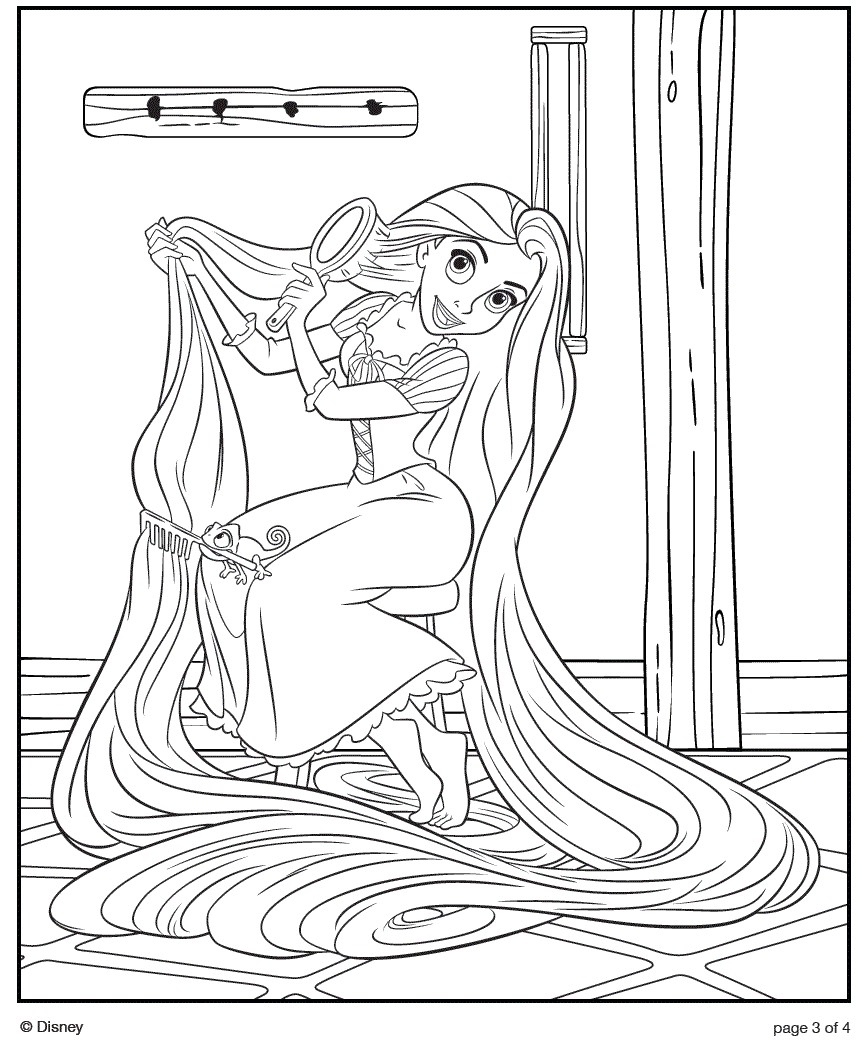 Tangled Coloring Pages (11) Coloring Kids 867x1041 Tangled Coloring Pages (11) Coloring Kids