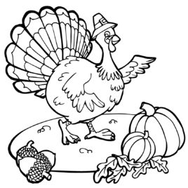 Free Thanksgiving Coloring Pages For Kindergarten Archives 268x268 Free Thanksgiving Coloring Pages For Kindergarten Archives