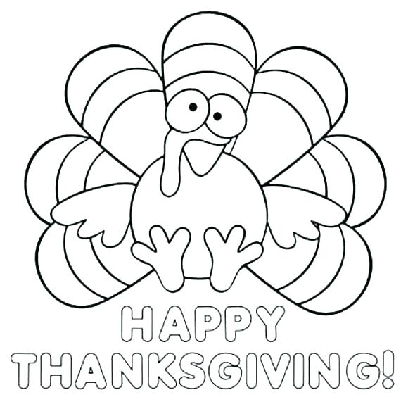 Printable Thanksgiving Coloring Pages 580x581 Printable Thanksgiving Coloring Pages