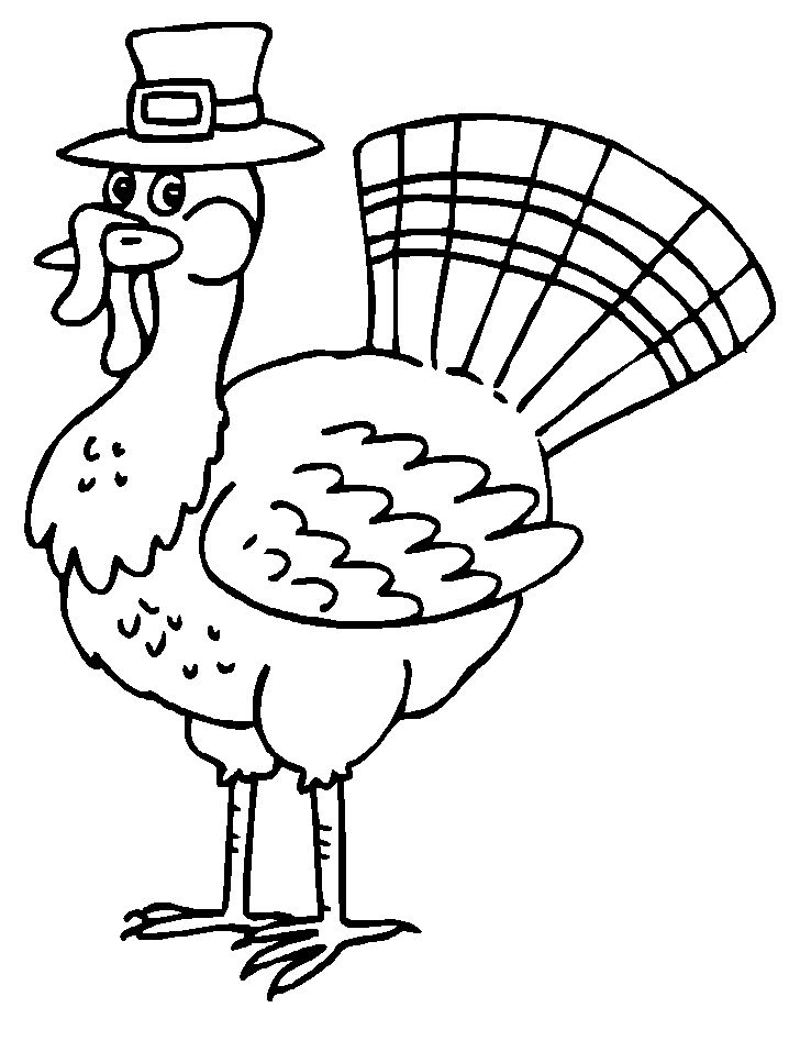 Free Thanksgiving Coloring Pages For Preschoolers