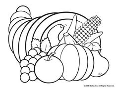236x182 Thanksgiving Printable Coloring Pages Thanksgiving, Clip Art