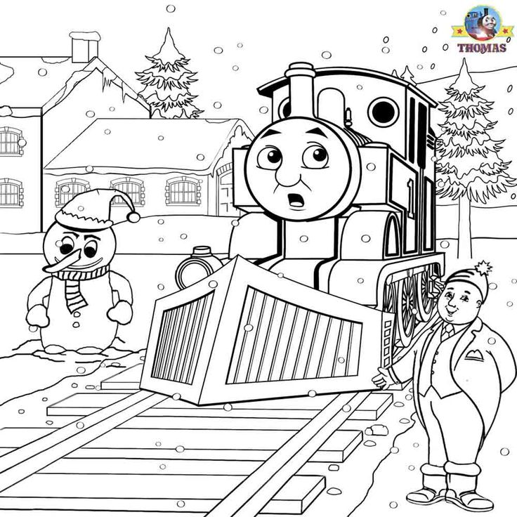 Thomas And Friends Coloring Pages For Christmas 736x736 Thomas And Friends Coloring Pages For Christmas